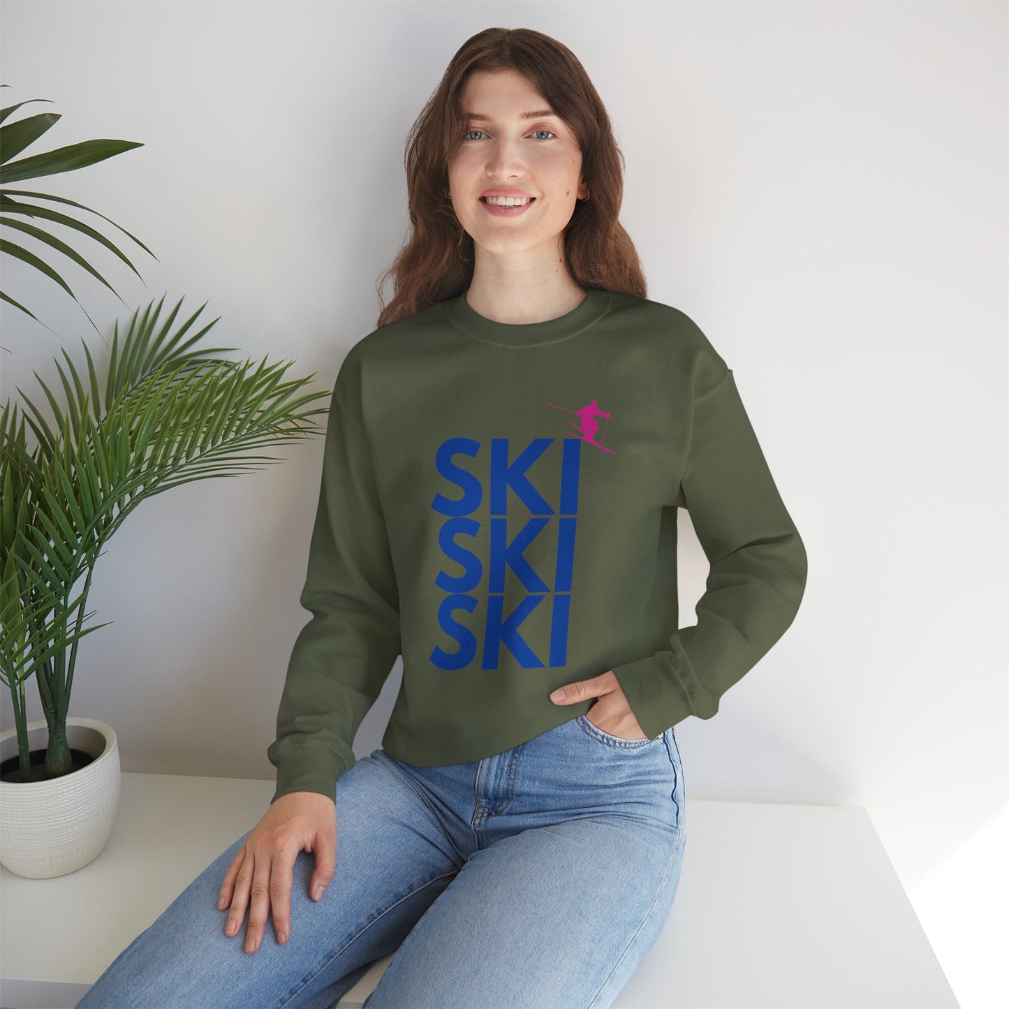 SKI SKI SKI Crewneck Sweatshirt