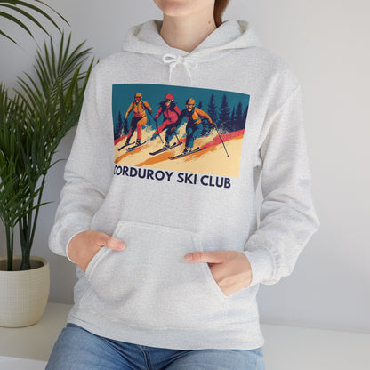 Three Skiers Hoodie Sweatshirt