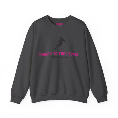 Powder to the People Crewneck Sweatshirt