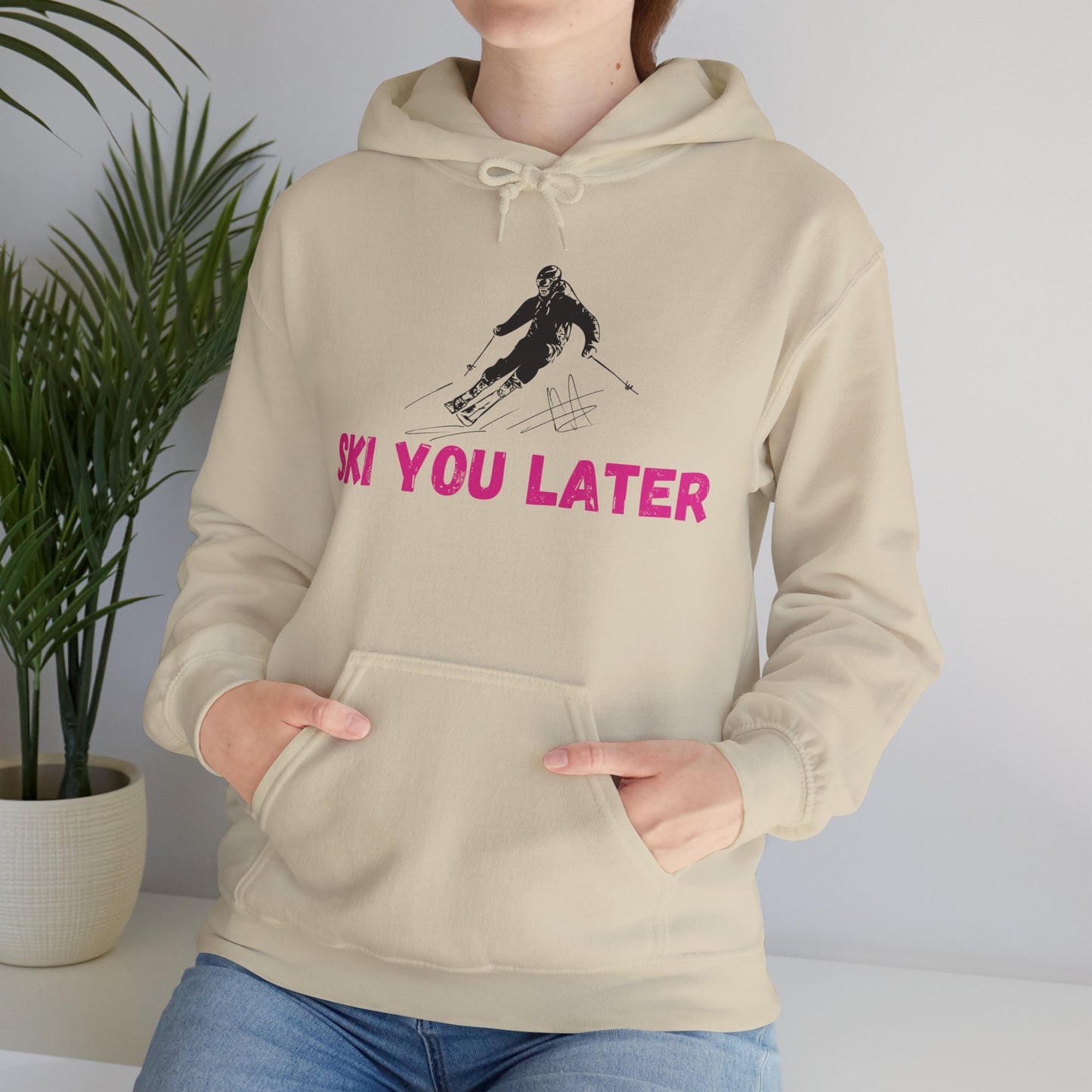 Ski You Later Skier Hoodie Sweatshirt