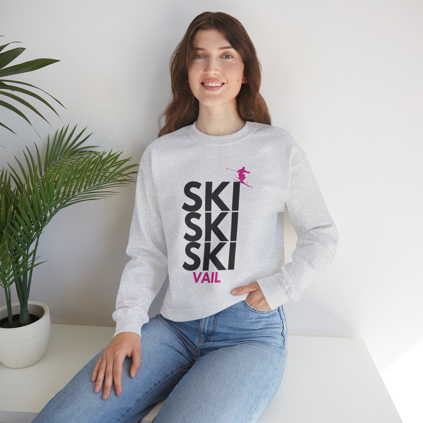 SKI SKI SKI Vail Crewneck Sweatshirt