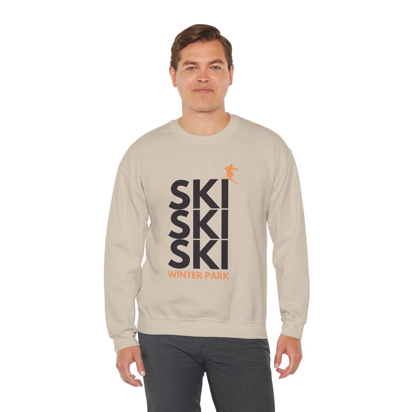 SKI SKI SKI Winter Park  Crewneck Sweatshirt