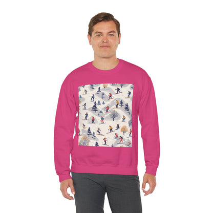 Retro Ski Crewneck Sweatshirt