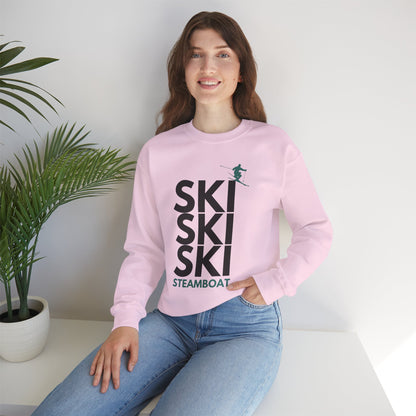 SKI SKI SKI Steamboat Crewneck Sweatshirt