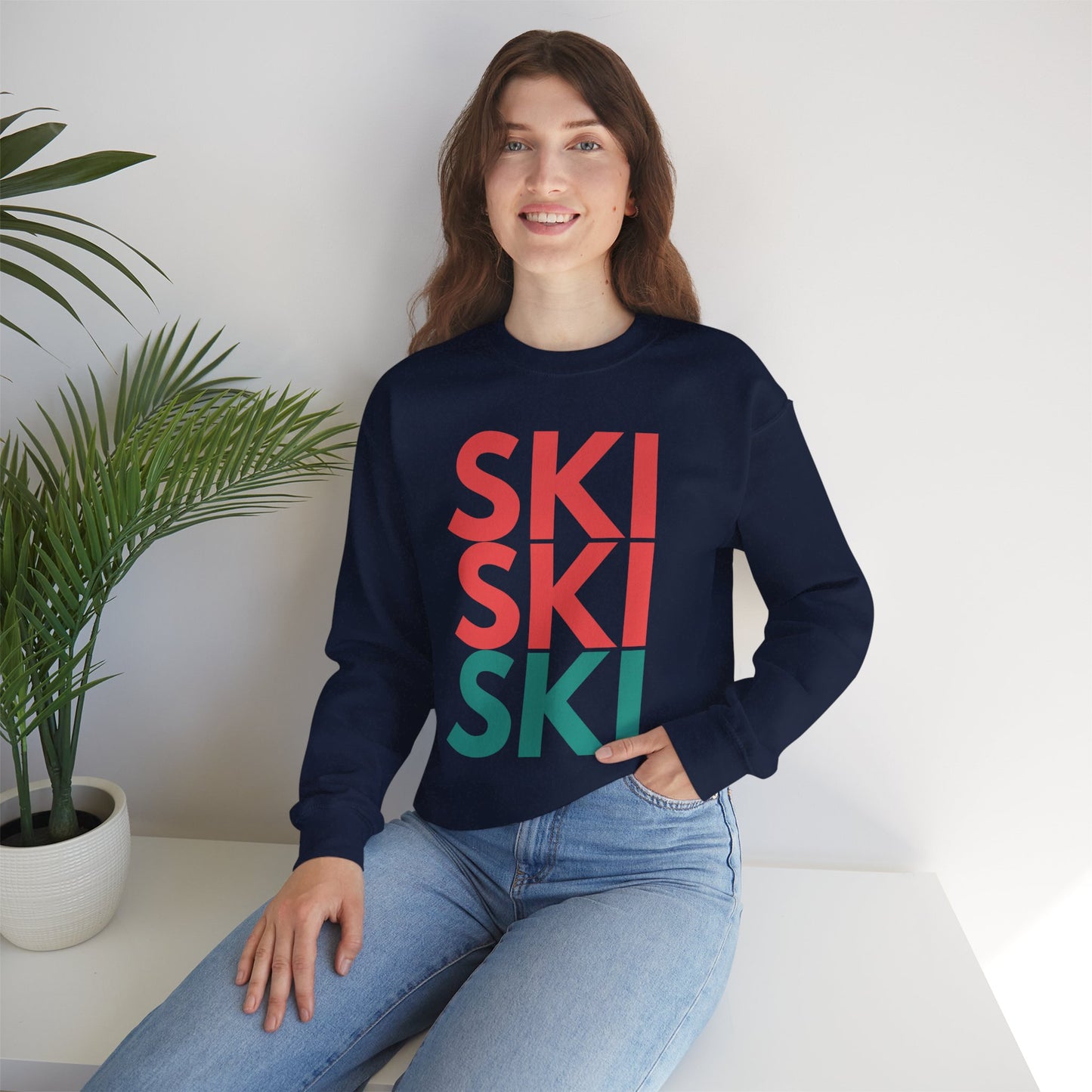 SKI SKI SKI Crewneck Sweatshirt