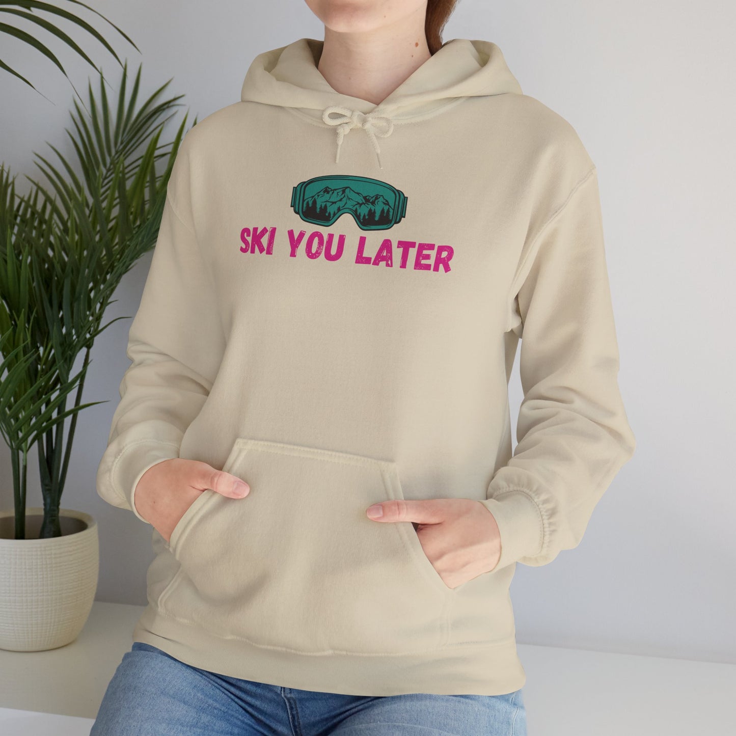 Lets Ski Hoodie Sweatshirt