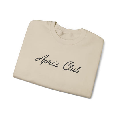 Apres Club Embroidery Crewneck