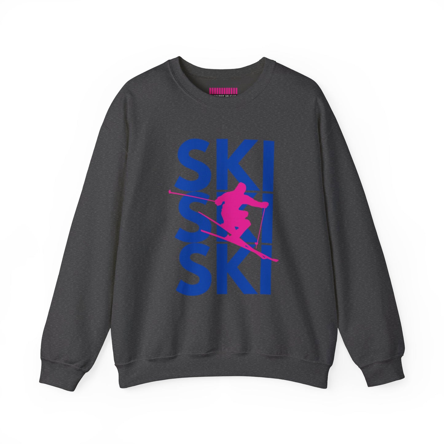 SKI SKI SKI Skier Crewneck Sweatshirt