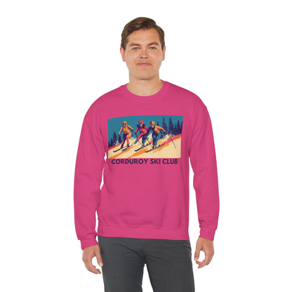 Three Skiers Crewneck Sweatshirt