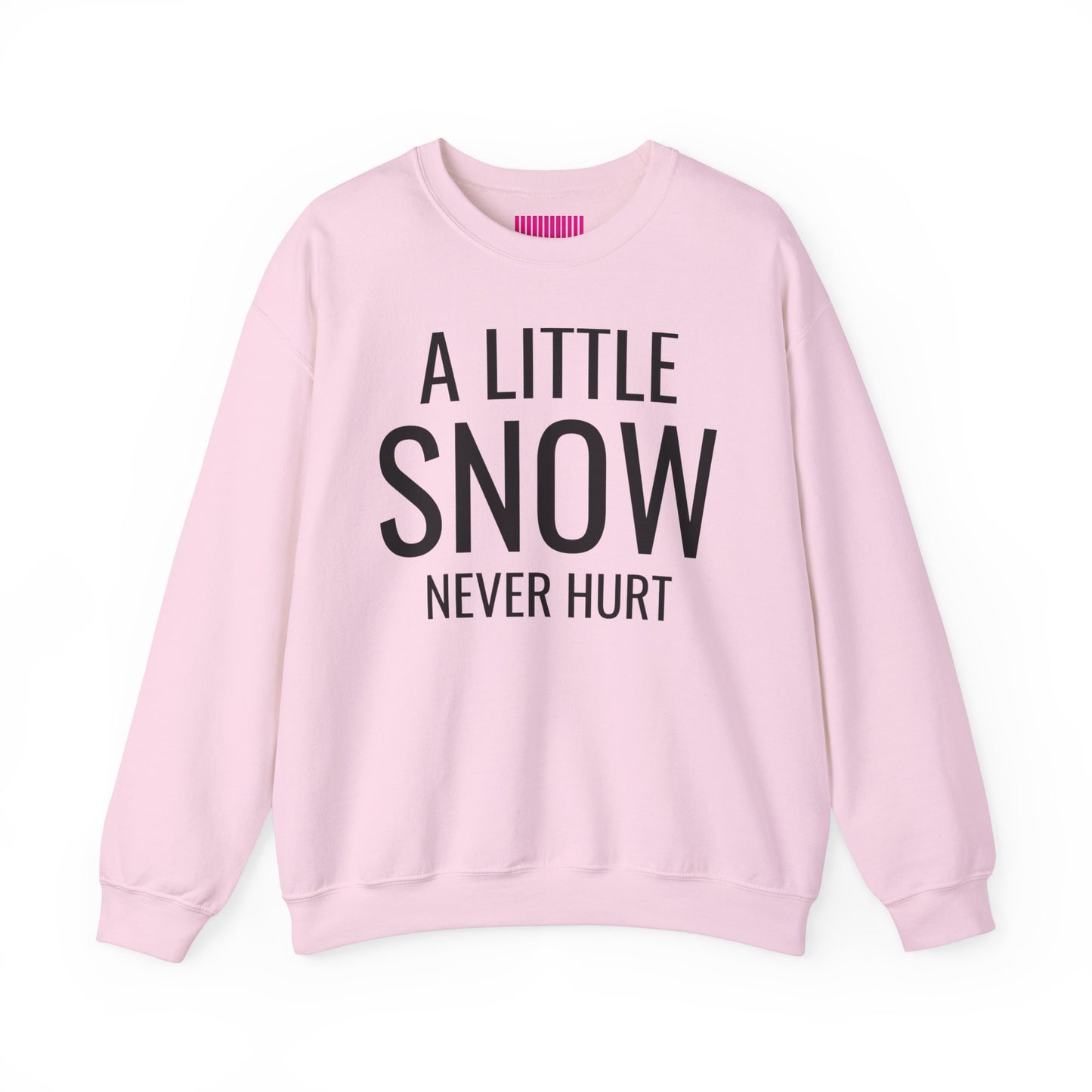 A Little Snow Never Hurt Ski Club Crewneck Sweatshirt