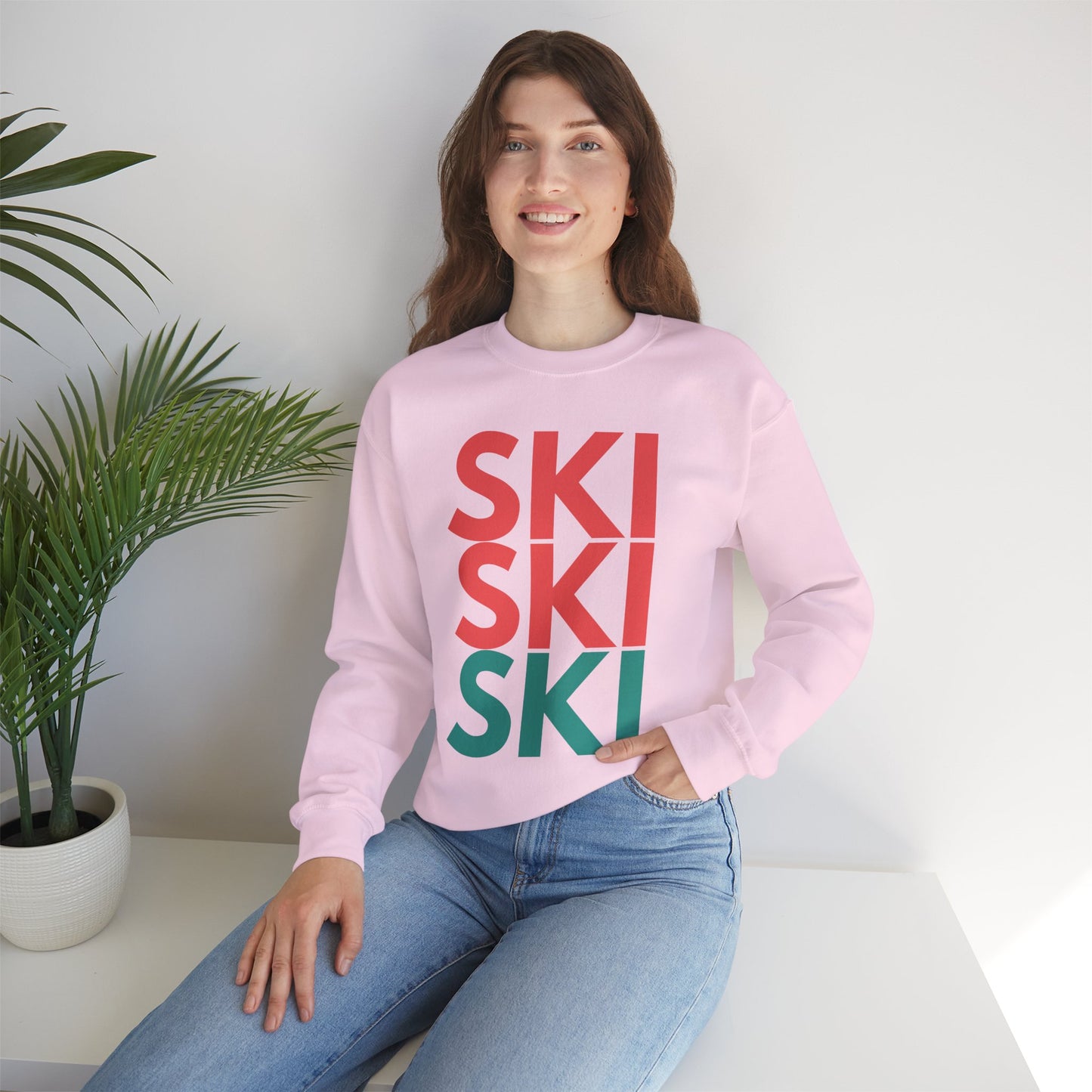 SKI SKI SKI Crewneck Sweatshirt