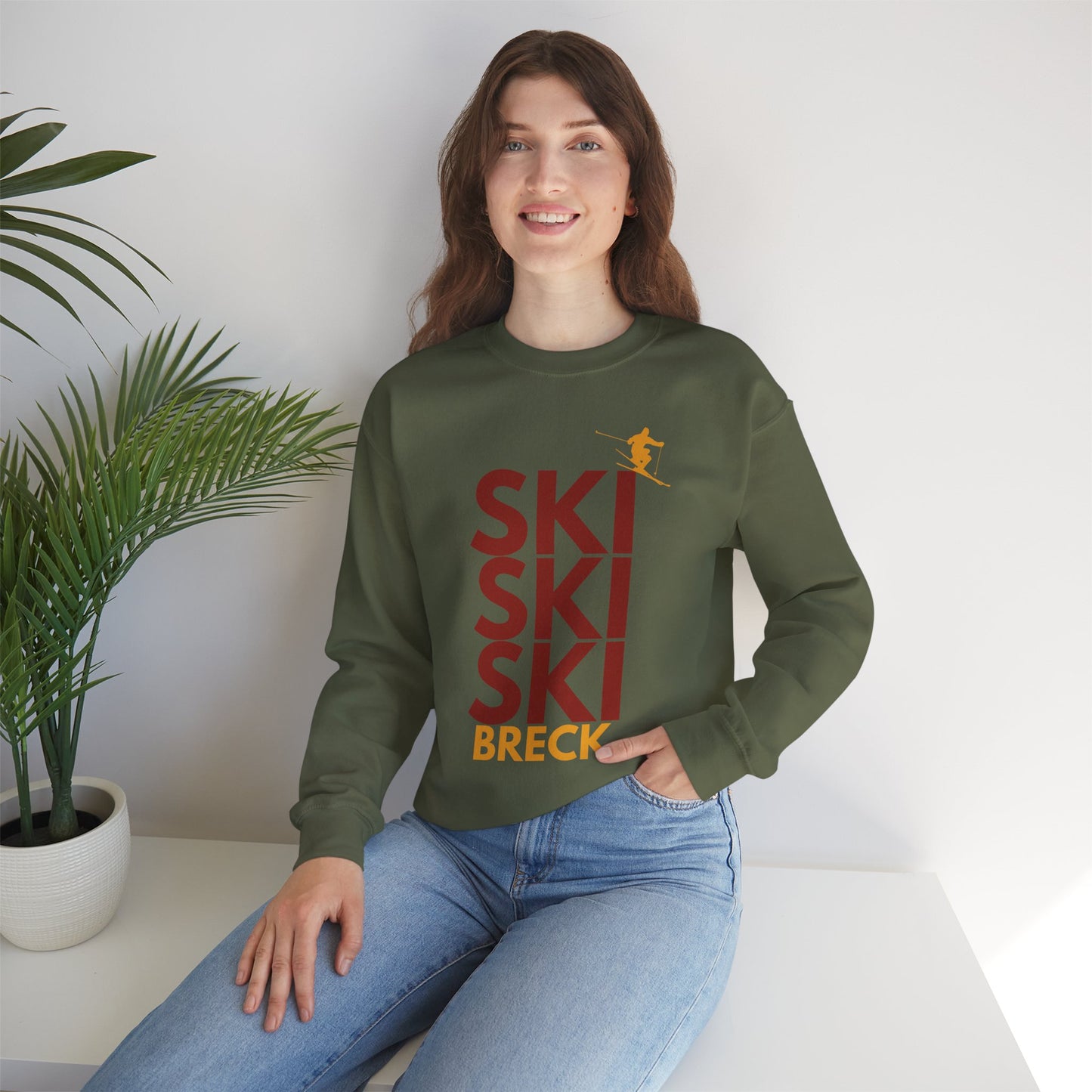 SKI SKI SKI Breck Crewneck Sweatshirt