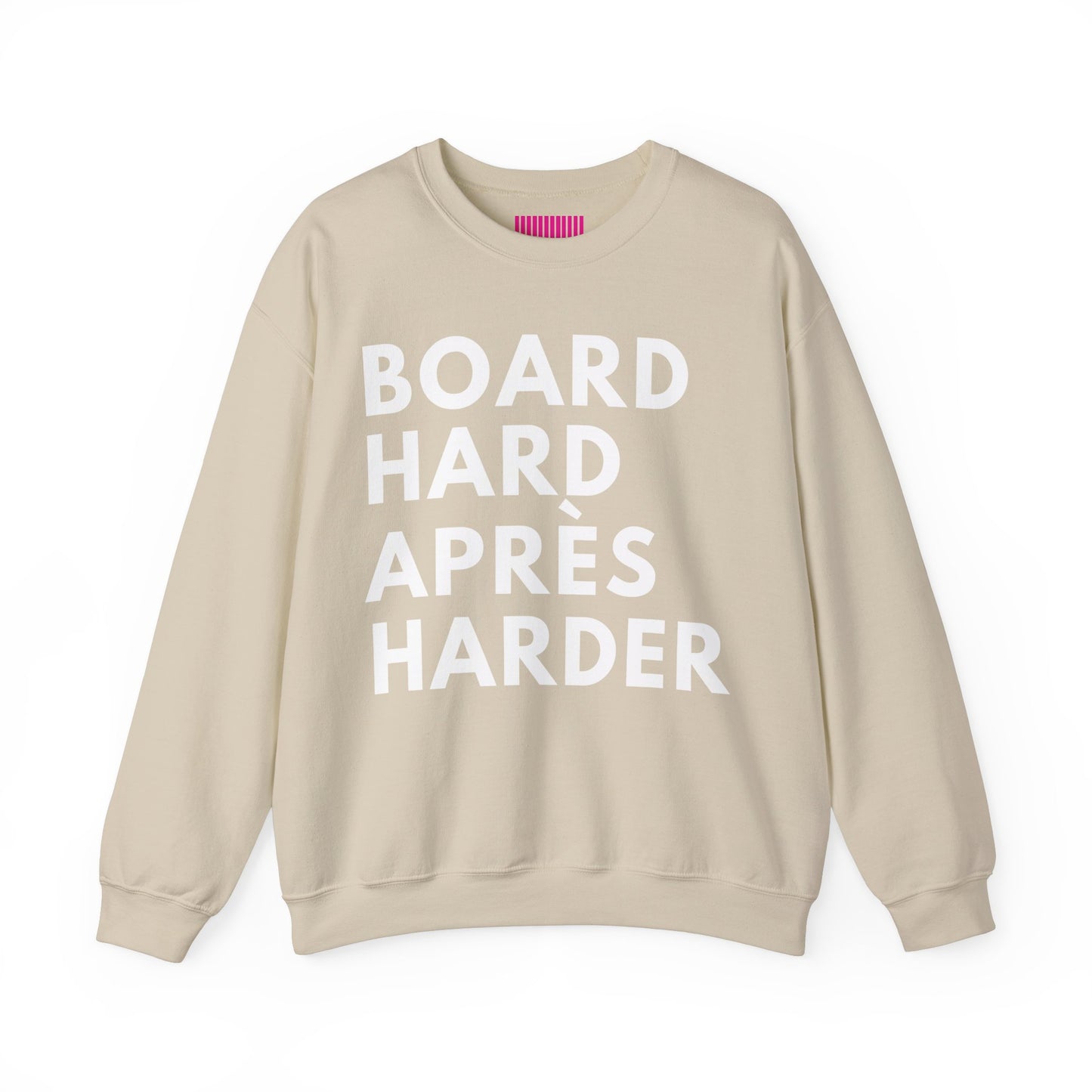 Board Hard Après Harder Crewneck Sweatshirt