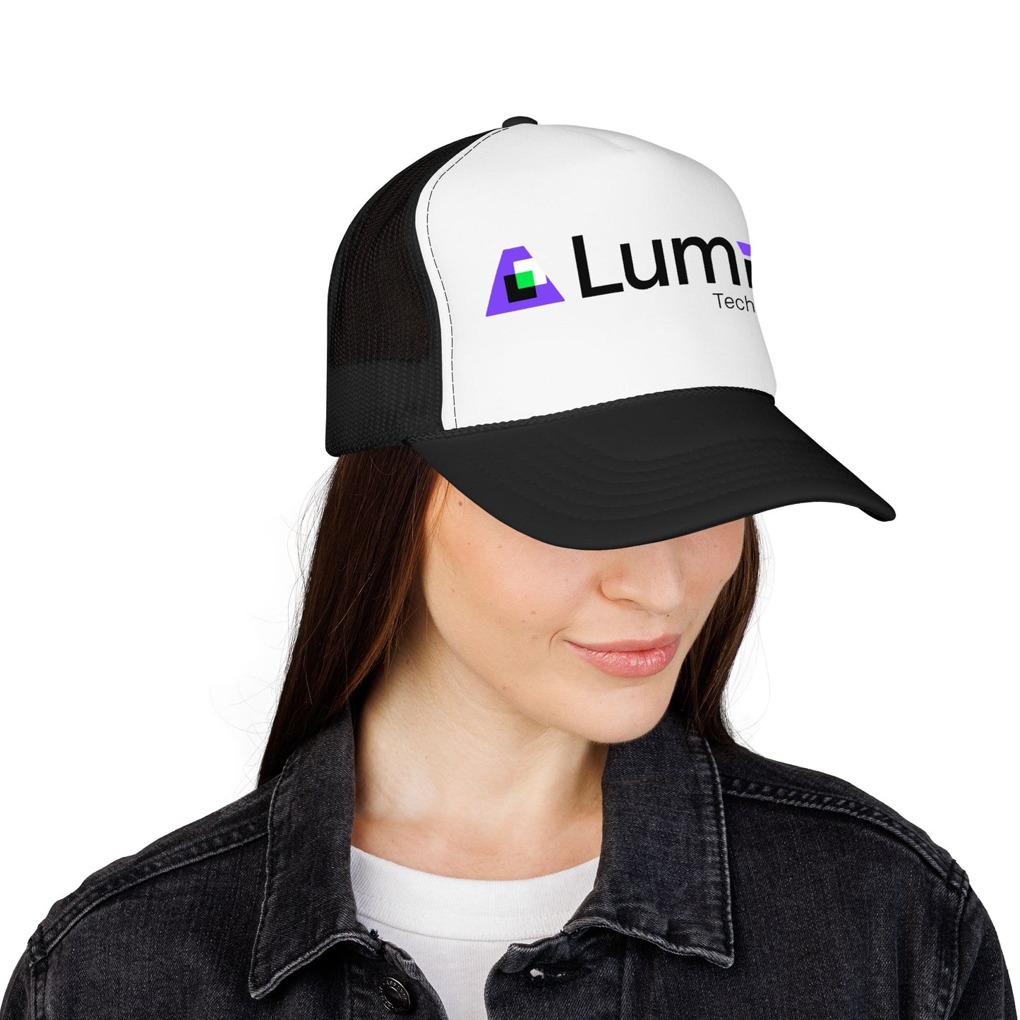 Lumira Tech Advisors Foam Trucker Hat — Branded Logo Mesh Cap