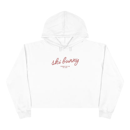 Ski Bunny Crop Hoodie