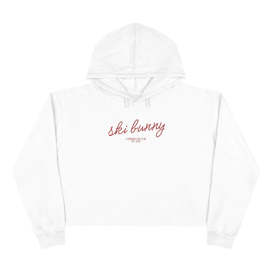 Ski Bunny Crop Hoodie