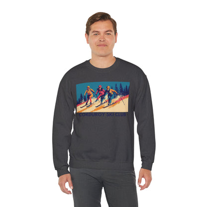 Three Skiers Crewneck Sweatshirt