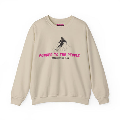 Powder to the People Crewneck Sweatshirt