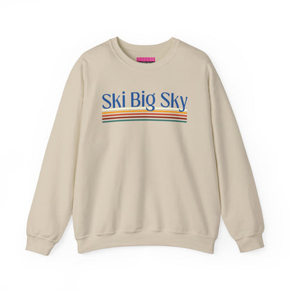 Ski Big Sky Crewneck Sweatshirt