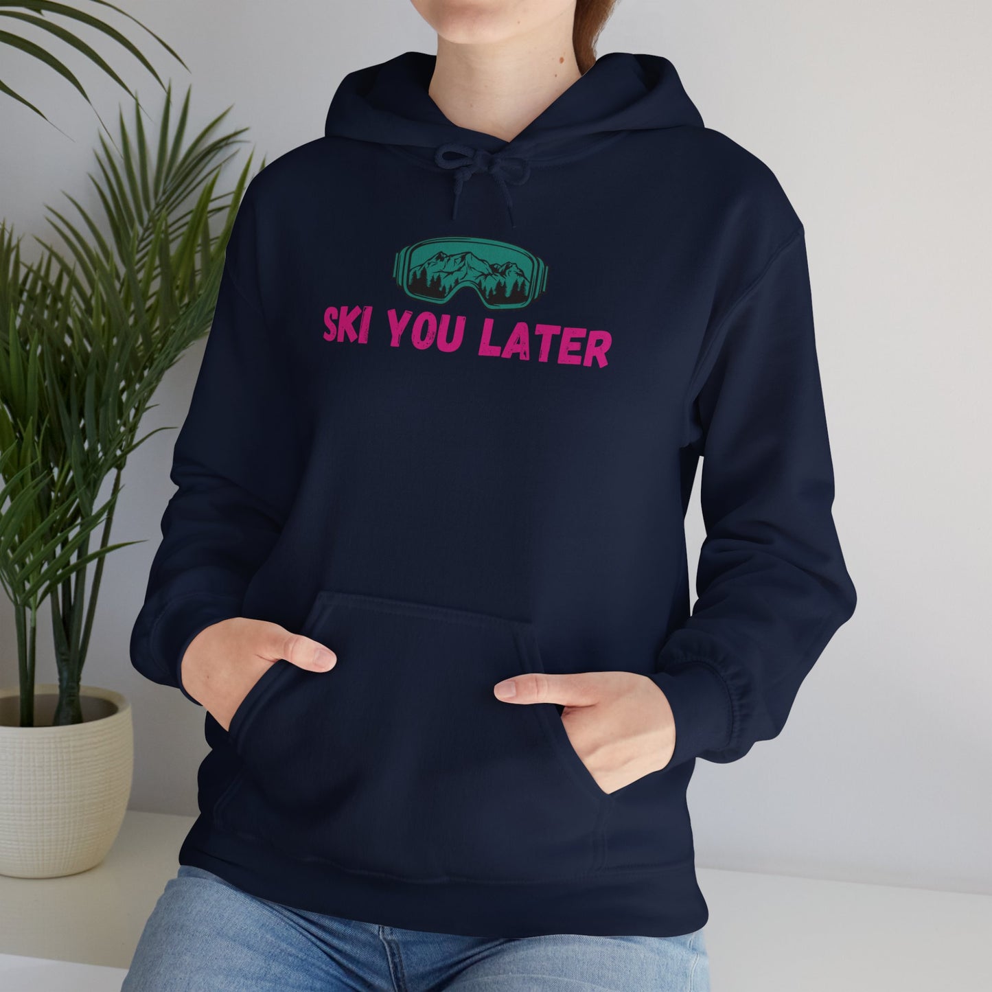 Lets Ski Hoodie Sweatshirt