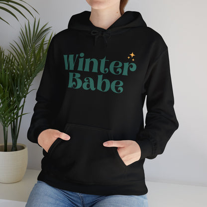 Winter Babe Hoodie Sweatshirt