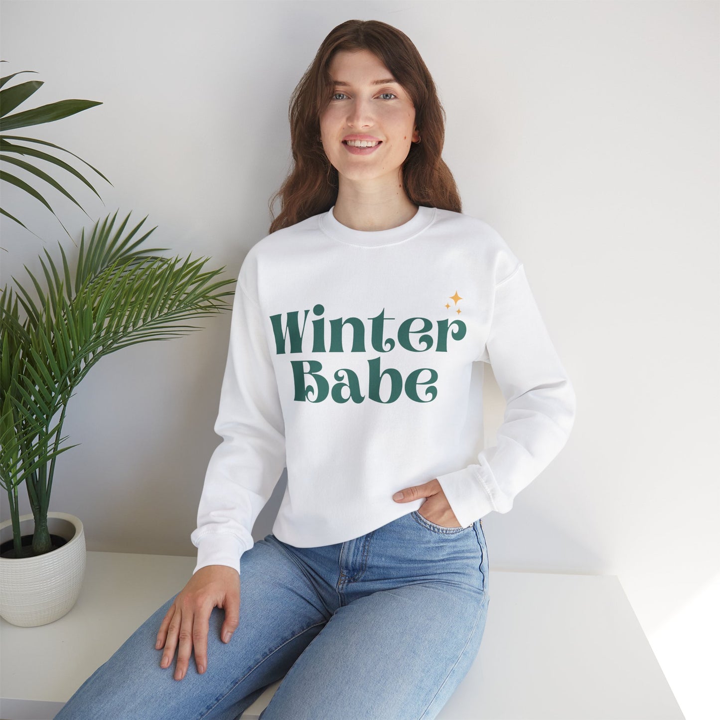 Winter Babe Crewneck Sweatshirt