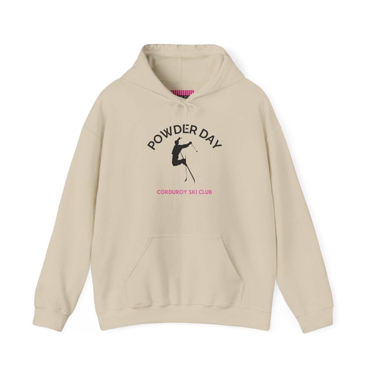 Powder Day Skier Hoodie Sweatshirt