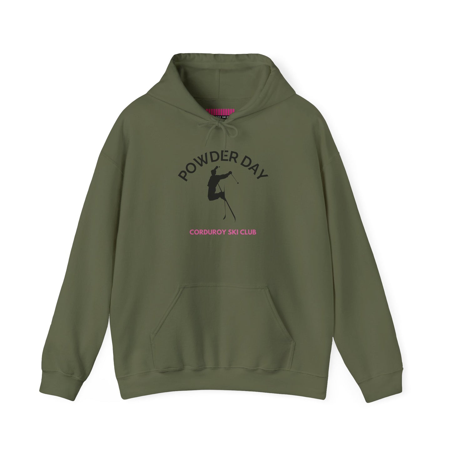 Powder Day Skier Hoodie Sweatshirt