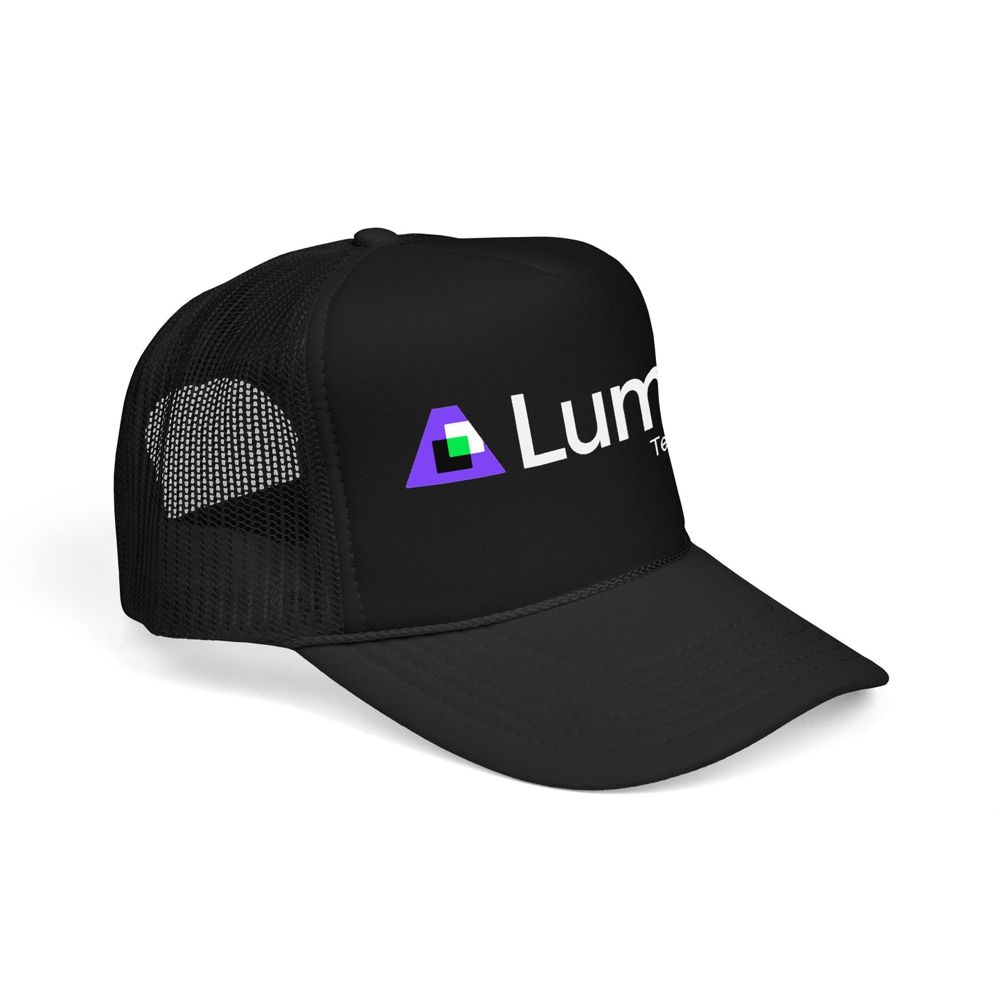 Lumira Tech Advisors Foam Trucker Hat — Branded Logo Mesh Cap