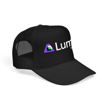 Lumira Tech Advisors Foam Trucker Hat — Branded Logo Mesh Cap