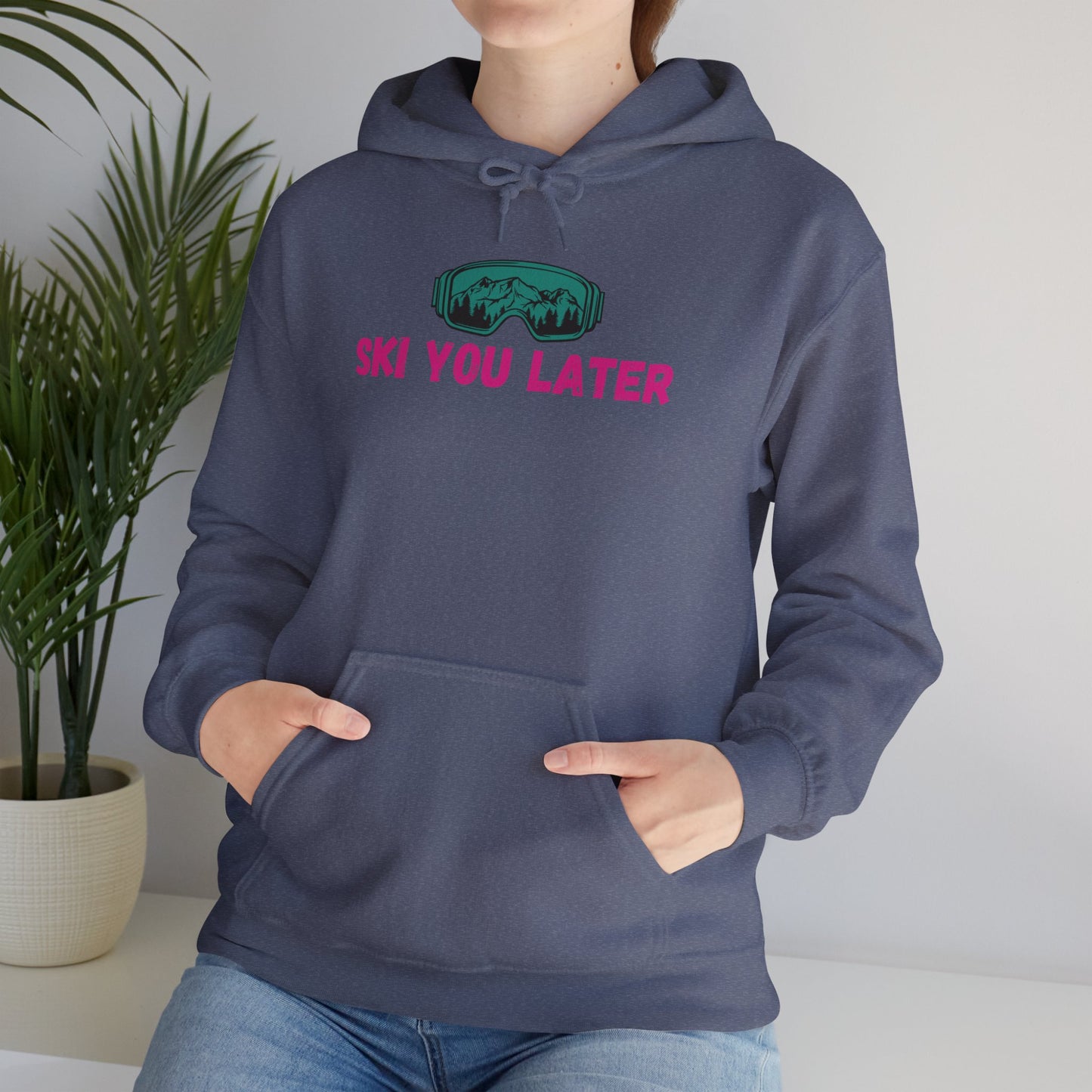 Lets Ski Hoodie Sweatshirt