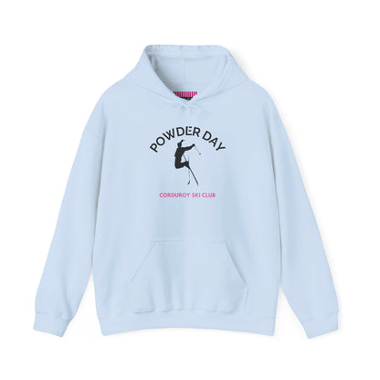 Powder Day Skier Hoodie Sweatshirt