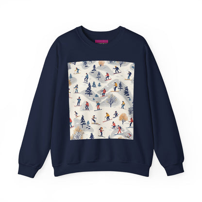 Retro Ski Crewneck Sweatshirt