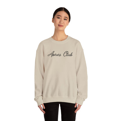 Apres Club Embroidery Crewneck
