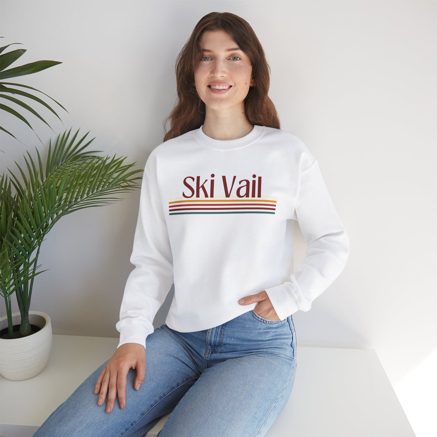 Ski Vail Crewneck Sweatshirt