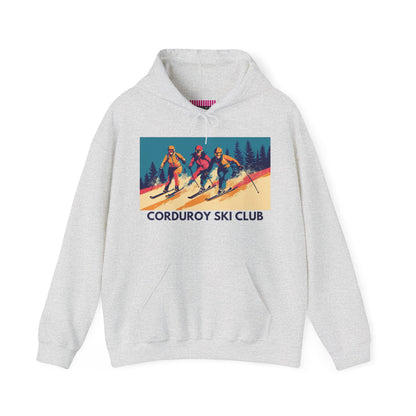 Three Skiers Hoodie Sweatshirt