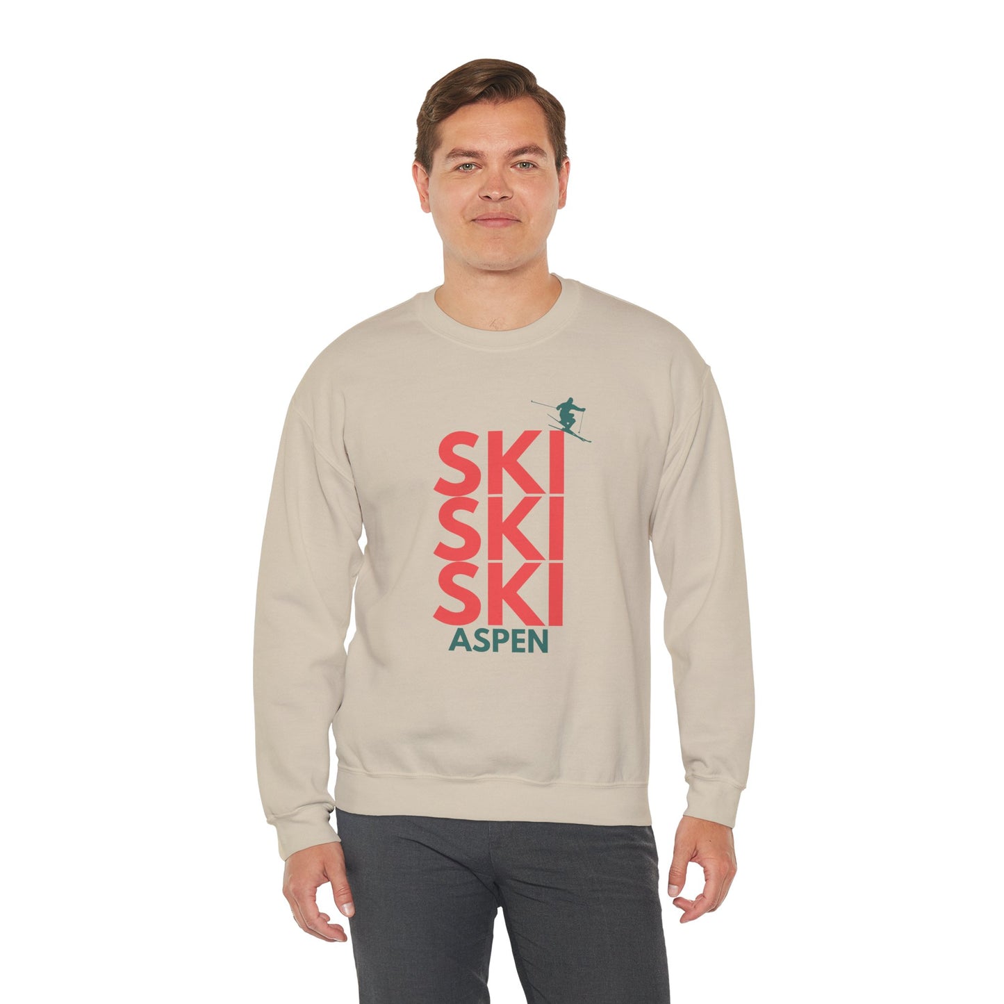 SKI SKI SKI Aspen Crewneck Sweatshirt