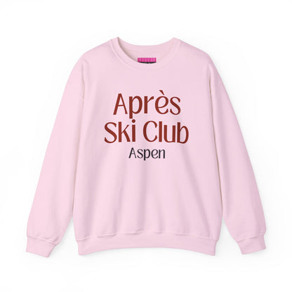 Après Ski Club Aspen Crewneck Sweatshirt