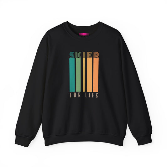 Skier For Life Crewneck Sweatshirt