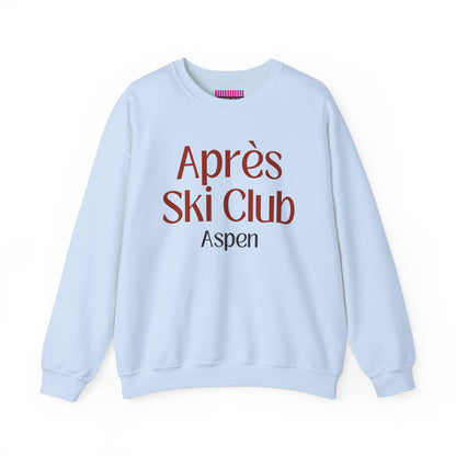Après Ski Club Aspen Crewneck Sweatshirt