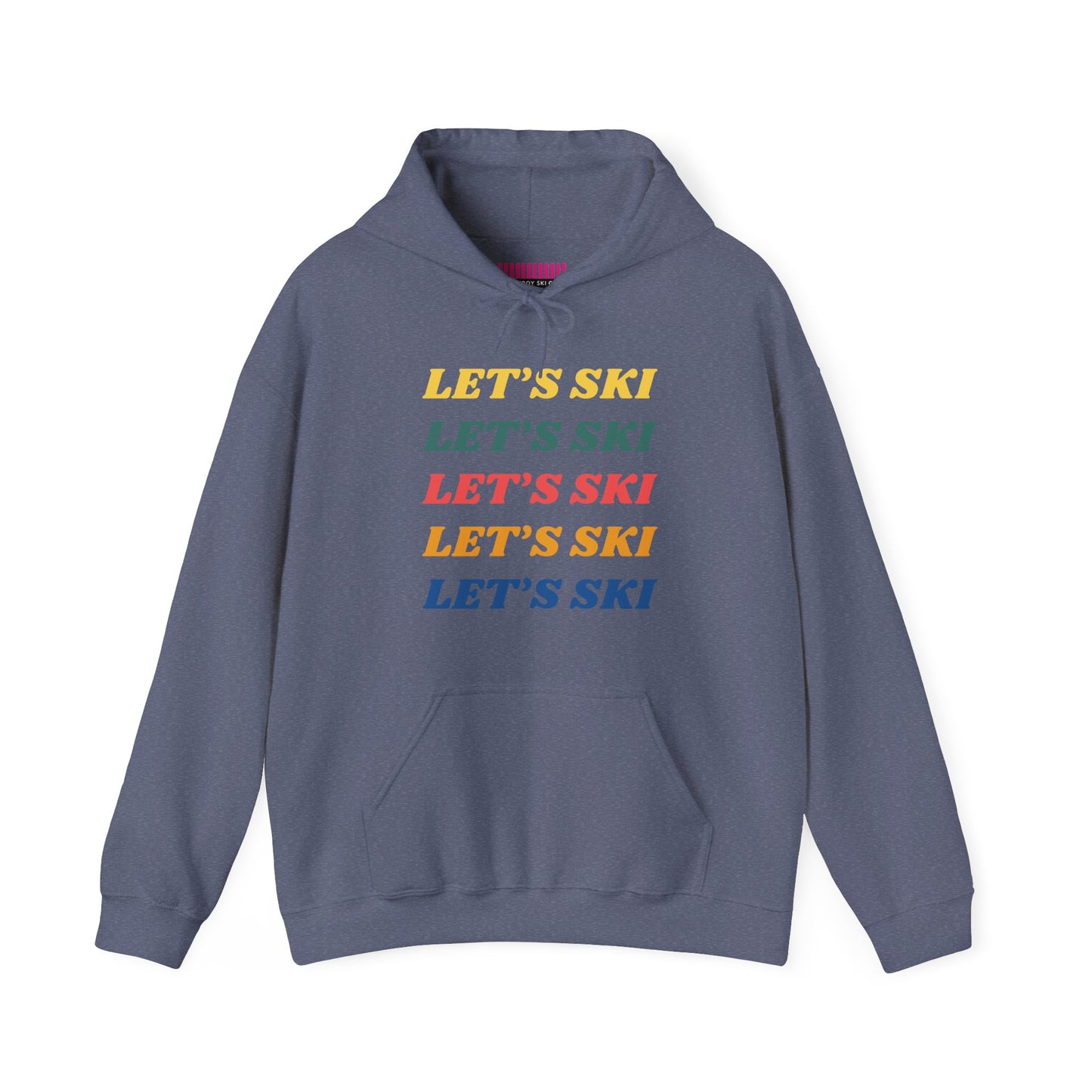 Lets Ski Hoodie Sweatshirt