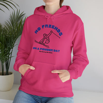 No Friends on a Powder Day CSC Hoodie Sweatshirt