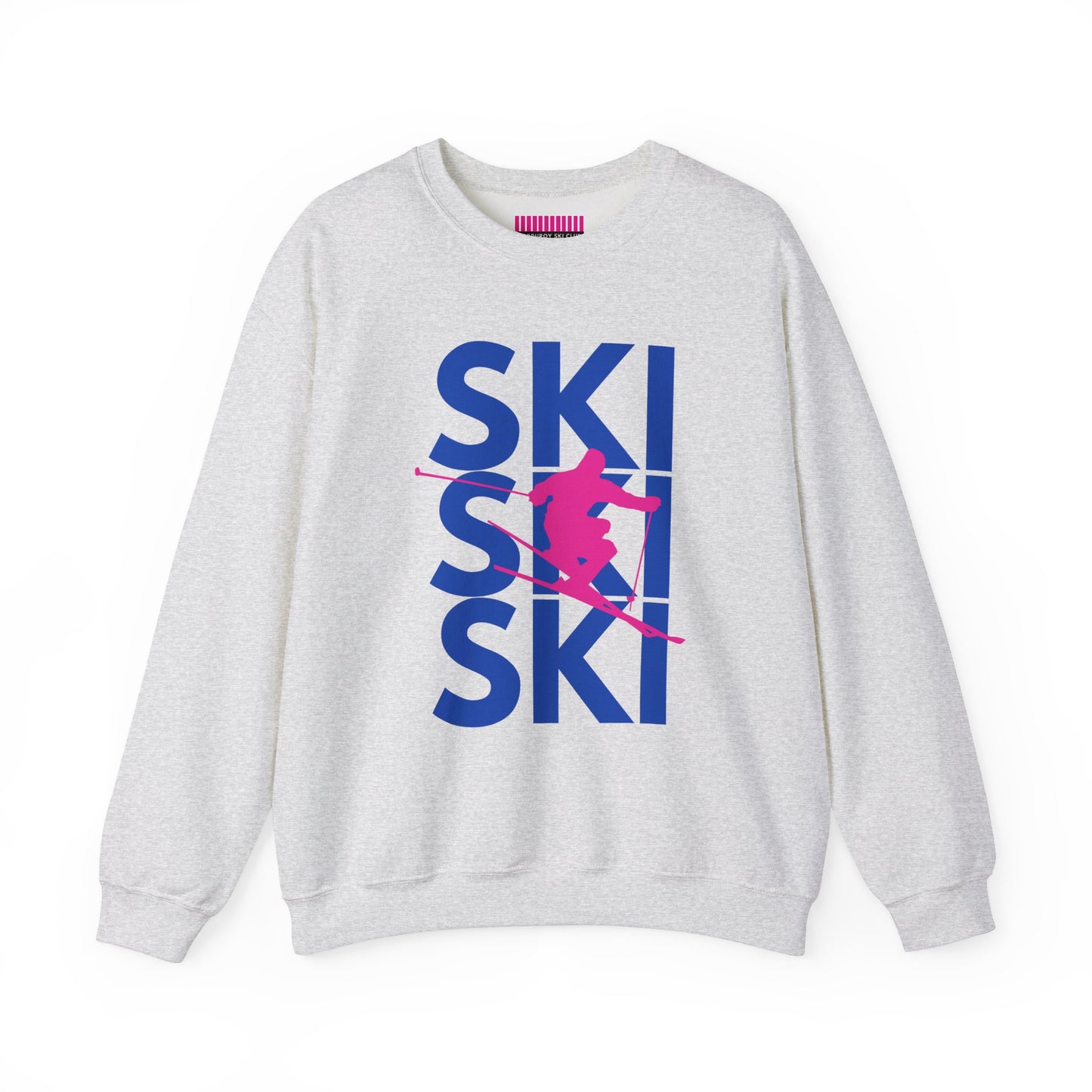 SKI SKI SKI Skier Crewneck Sweatshirt