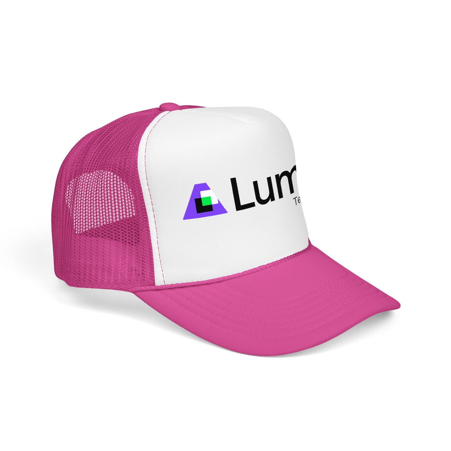 Lumira Tech Advisors Foam Trucker Hat — Branded Logo Mesh Cap