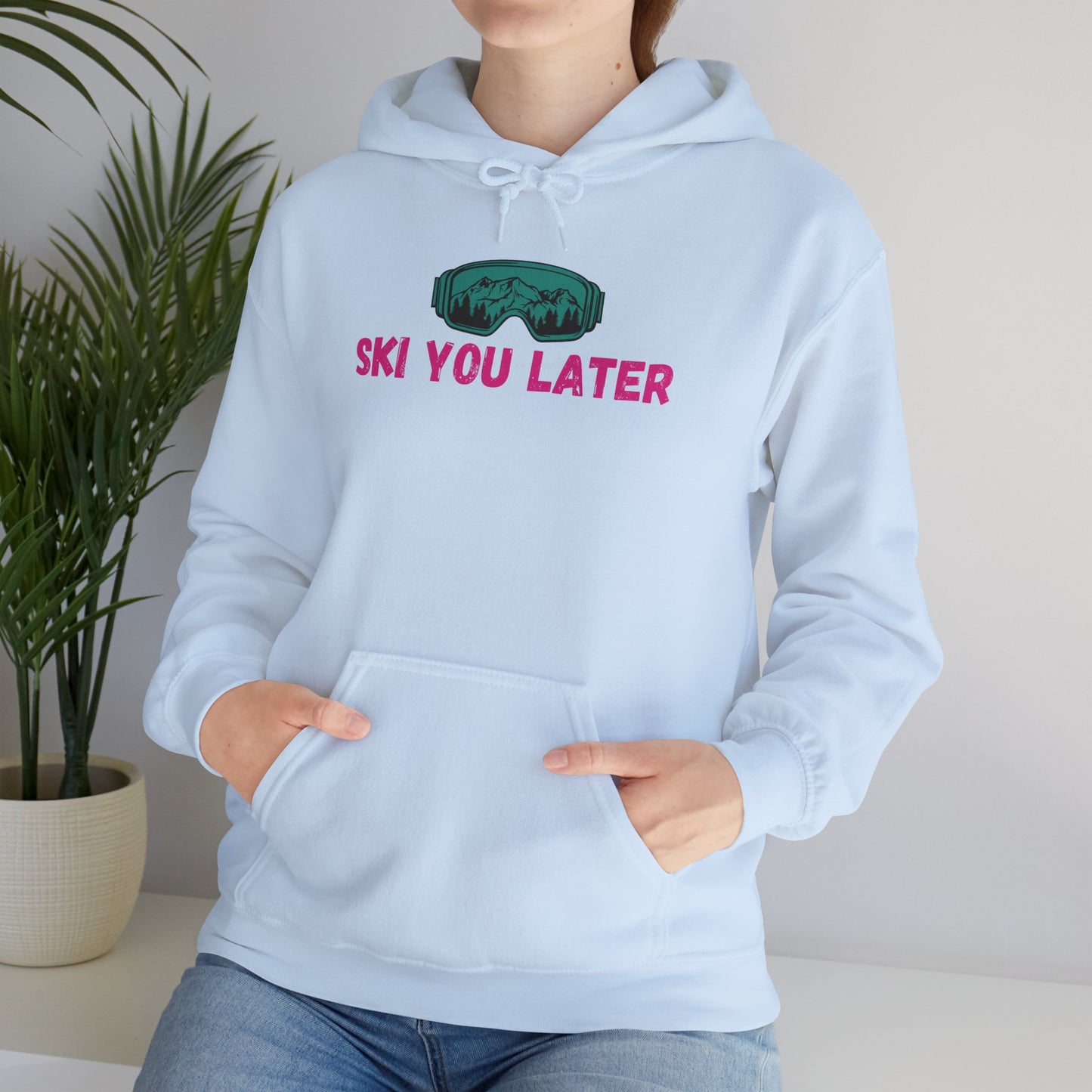 Lets Ski Hoodie Sweatshirt
