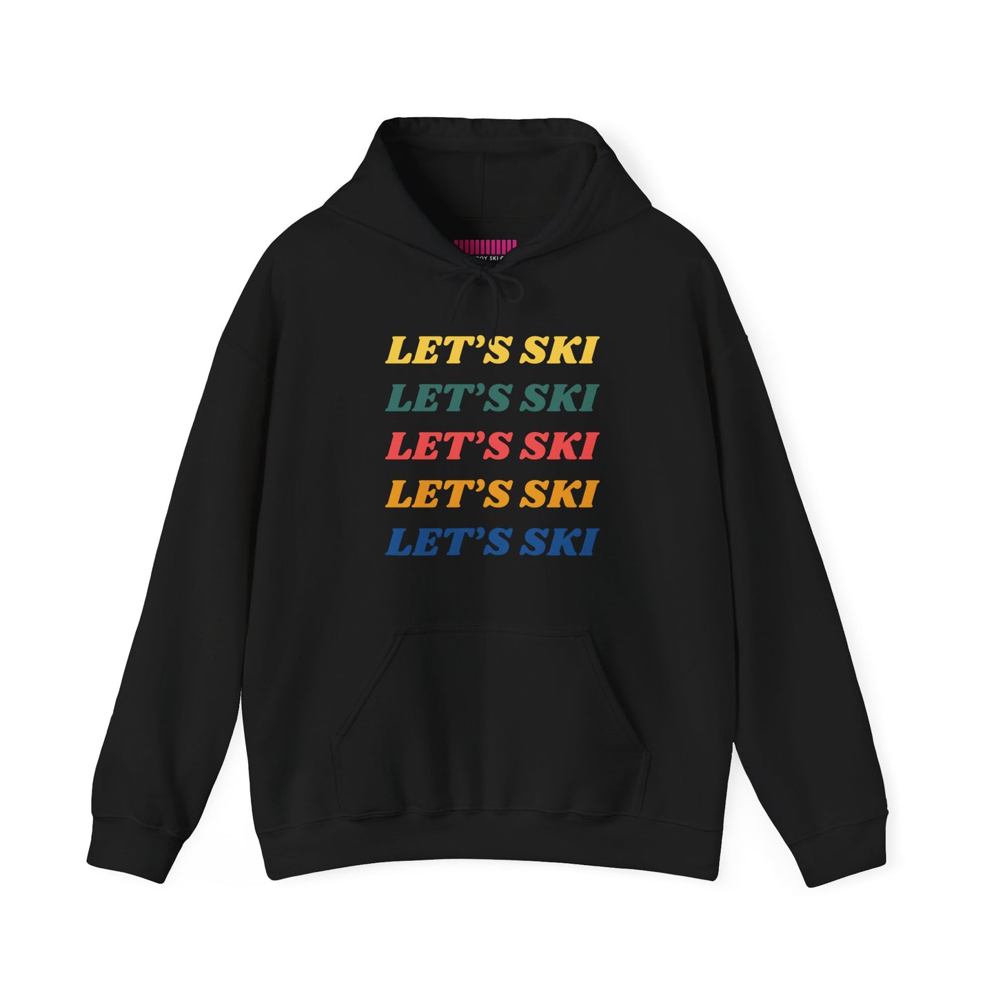 Lets Ski Hoodie Sweatshirt