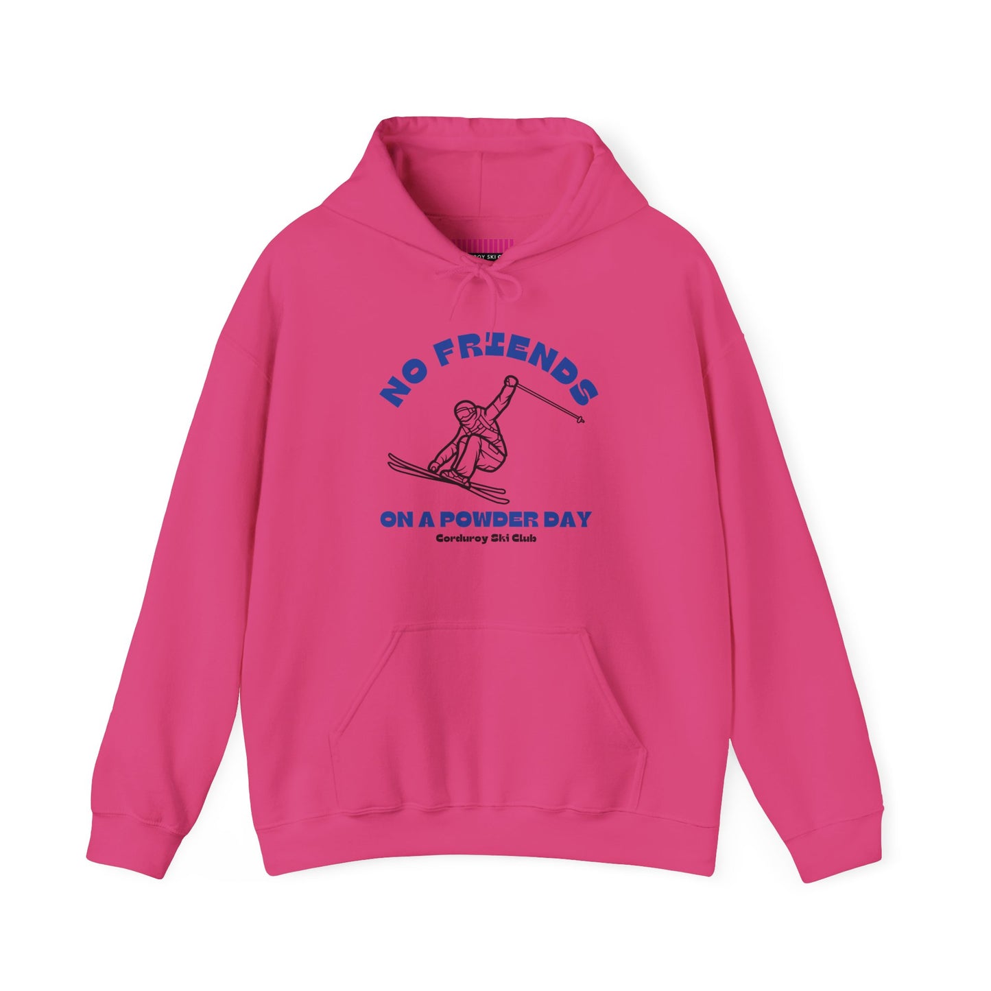 No Friends on a Powder Day CSC Hoodie Sweatshirt
