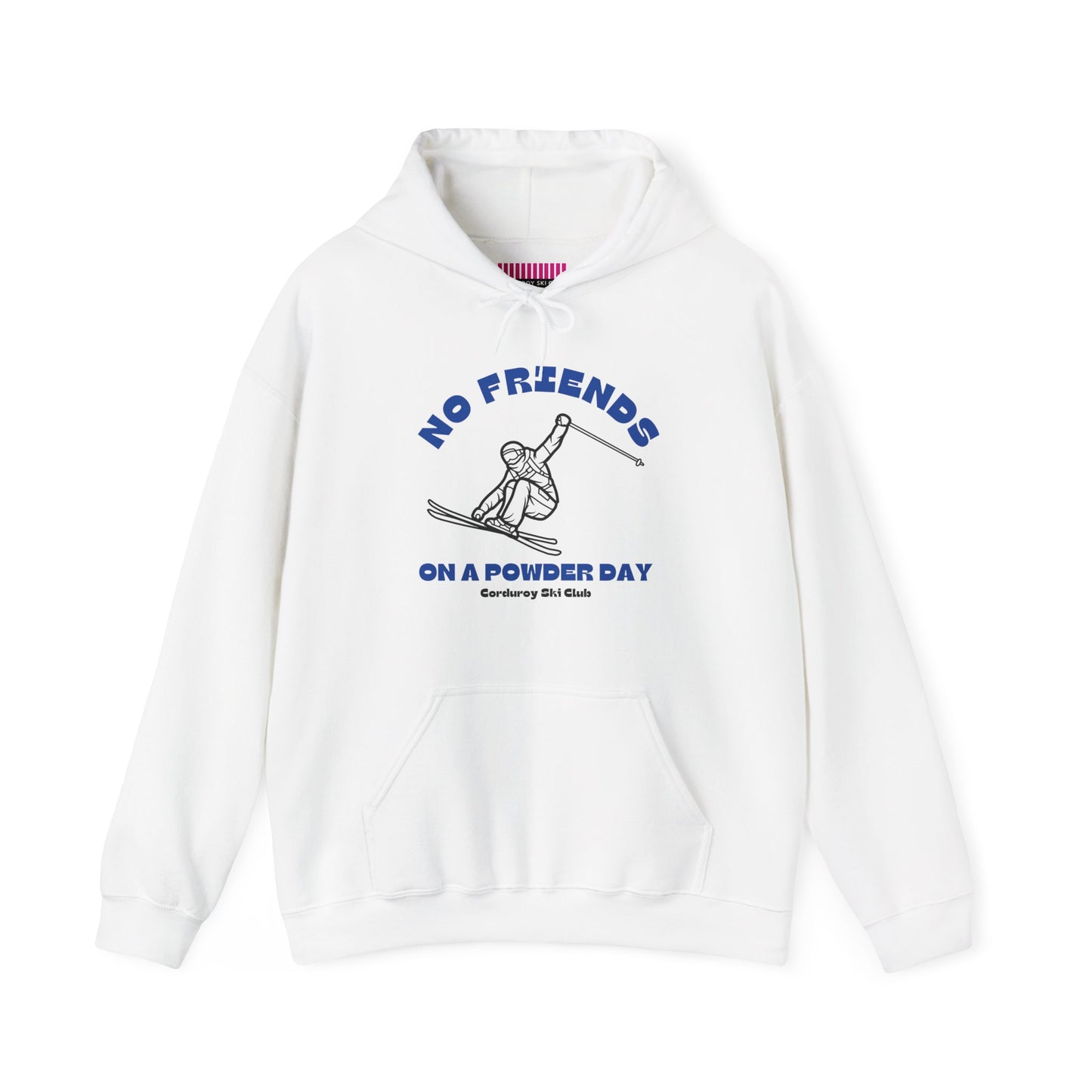 No Friends on a Powder Day CSC Hoodie Sweatshirt