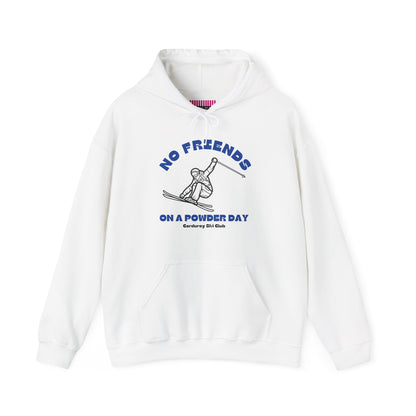 No Friends on a Powder Day CSC Hoodie Sweatshirt
