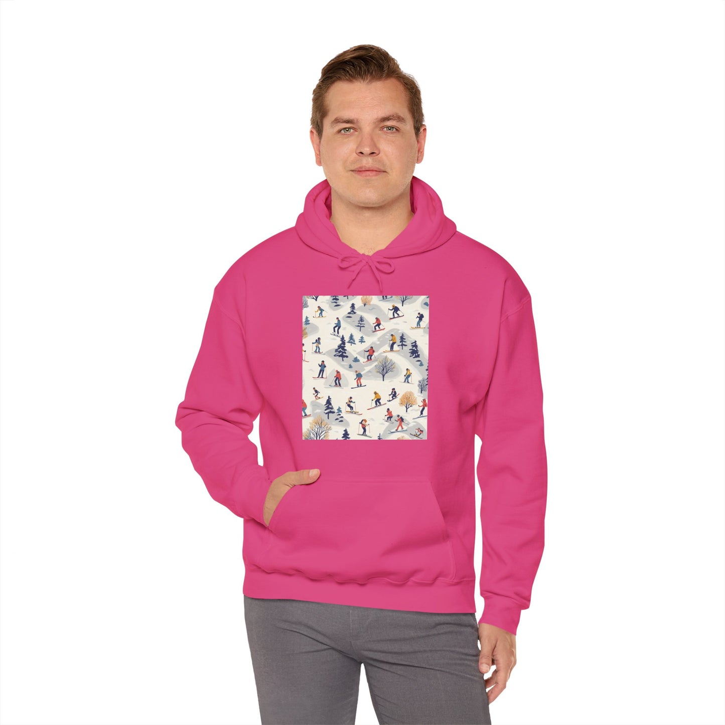 Retro Ski Hoodie Sweatshirt